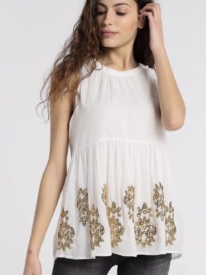 Lois Camiseta Coconut-Dorado