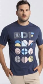 Bendorff Camiseta Dibujo Ordenx Azul