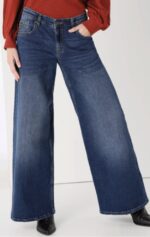 Lois Jeans Pata Elefante Tiro Largo