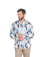 Camisa yellow skin estampada