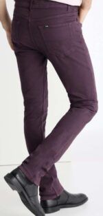 LOIS JEANS - Pantalon color tejido twill | Slim - Tiro Medio | - Imagen 2