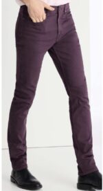 LOIS JEANS - Pantalon color tejido twill | Slim - Tiro Medio |