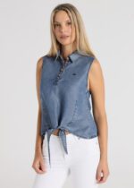 Lois Jeans Camisa Sin Mangas Nudo LEA DIANA