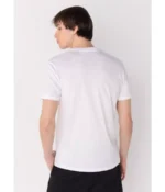 SIX VALVES Camiseta Básica Blanca