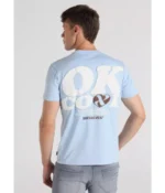 SIX VALVES Camiseta Manga corta grafica OK COOL espalda