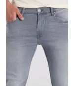 Six Valves Jeans Super Skinny Tiro Medio Grey