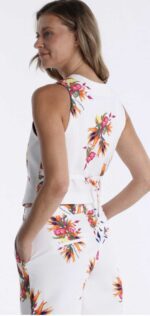 Victorio Lucchino Chaleco Flores - Imagen 2