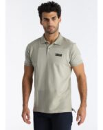 Lois Jeans Albino Cactus Polo M/C Reverse Terry