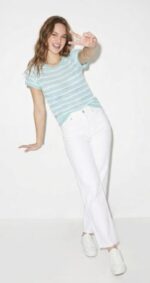 Pantalón Pure White Straight Dream - Imagen 2