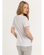 Lois Jeans Camiseta Básica M/C Doble Cuello en V