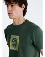 Six Valves Camiseta Central Biotopia Verde