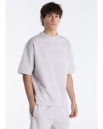 Six Valves Camiseta-Sudadera Técnica Gris Logo