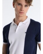 Victorio & Lucchino Polo Tricot Algodón Diseño Color Block
