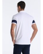 Bendorff Polo Franja Logo Blanco
