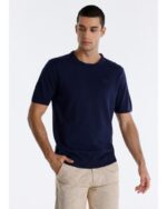 Bendorff Camiseta Punto Cuello Rolled Azul