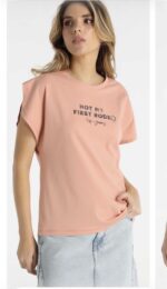 Lois Jeans Yuliya-Irioma Camiseta Abertura Hombro