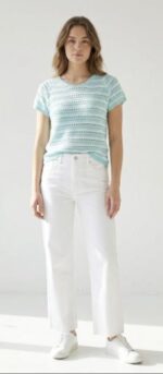 Pantalón Pure White Straight Dream