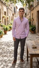 Yellow Skin Camisa Rosa Atardecer