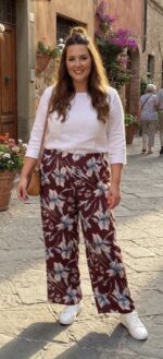 Yemeka Pantalón Estampado Flores - Imagen 2