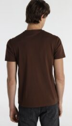 Sixvalves Camiseta Básica V Neck Chocolate - Imagen 2