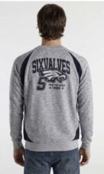 Sixvalves Sudadera Gris Skys Limit - Imagen 2