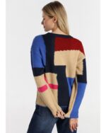 Victorio & Lucchino Jersey Punto Bloques Color Multicolor
