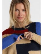 Victorio & Lucchino Jersey Punto Bloques Color Multicolor