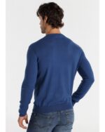 Victorio & Lucchino Jersey Cuello Redondo Lana Azul