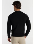 Victorio & Lucchino Jersey Cuello Redondo Negro Heráldico