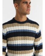 Bendorff Jersey Punto Trenzado Rayas
