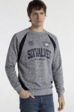 Sixvalves Sudadera Gris Skys Limit