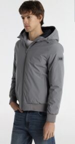 Sixvalves Chaqueta Hooder Zip Grey