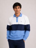 Yellow Skin Sudadera Polo Indigo Combinada